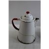 Image 2 : (4) Enameled Items - (2) Teapots, (2) Cups