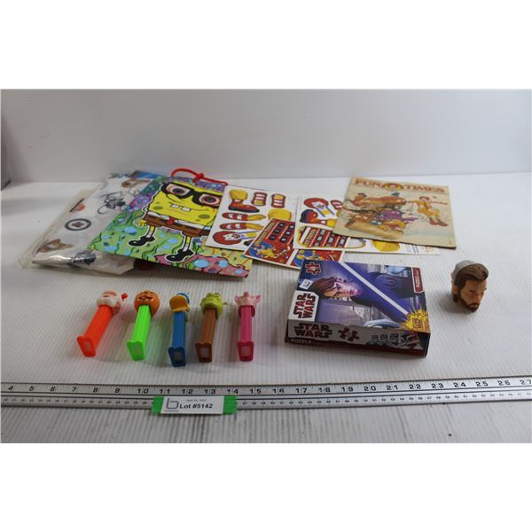 (5) PEZ Dispensers, Ronald McDonald Merch, Misc.