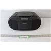 Image 1 : Sony Radio CD Player Cassette Player - No Cord, No Batteries