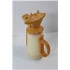 Image 6 : Yellow Glass Salt & Pepper Shakers, Cow Themed Creamer