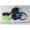 Image 1 : (3) Pairs of Headphones, Electronic Game Controllers