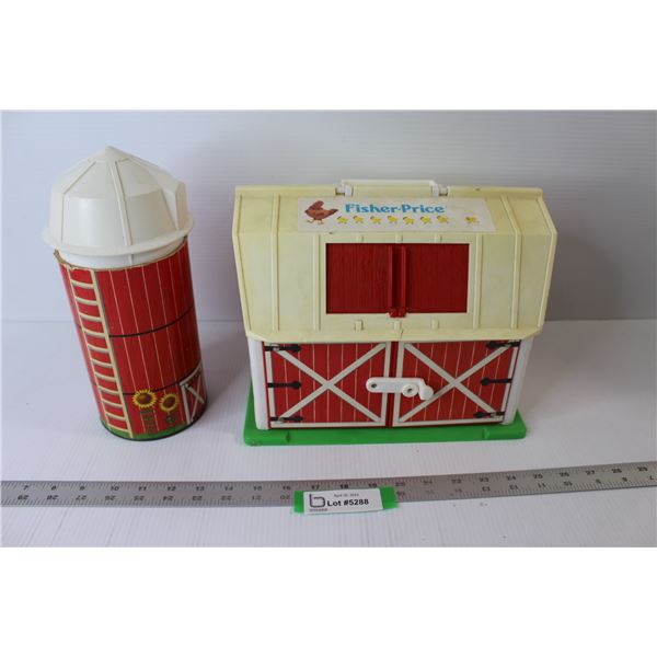 Fisher-Price Barn and Silo With Animals and People