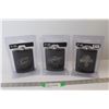 Image 1 : (3) NHL Flasks - Minnesota, Florida, Carolina - New In Box
