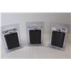 Image 2 : (3) NHL Flasks - LA Kings, Minnesota, Arizona - New In Box