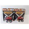 Image 2 : (8) NHL Mini Monster Trucks - New In Box