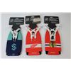 Image 4 : (6) NHL Neoprene Bottle Coolers - New
