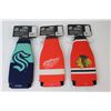 Image 5 : (6) NHL Neoprene Bottle Coolers - New
