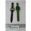 Image 1 : (2) Minecraft Wristwatches