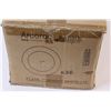 Image 3 : Arcoroc Professional Sabre International 7" Bright White Plates - Case of 36 NIB