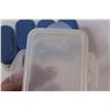 Image 7 : (6) Lock-Tight 7L Storage Box; Lock-Tight 15 Ounce Container; 4 - Tupperware Spice Containers