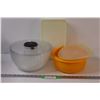 Image 1 : (3) 2 - Tupperware and OXO Large Storage Bowl