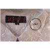 Image 3 : (2) Men's Button Front Shirts: MACH 5 White 2 XL & Westline Apparel Jean Style 2 XL