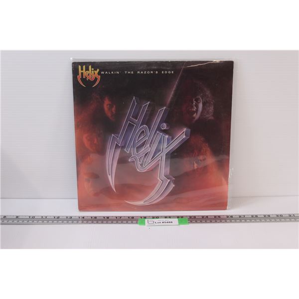 Vinyl LP Record: HELIX - Walkin' The Razors Edge