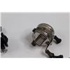 Image 5 : (5) Vintage Fishing Reels Of Various Styles & Manufacturers - Johnson, Zebco, Match 510