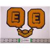 Image 1 : (3) Vintage Embroidered Patches