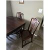 Image 2 : Dining Room Table and Chairs *** This Item is an Off Site Pick-up***