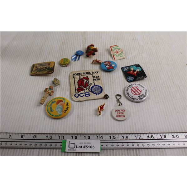 Pins, Patches, and Badges