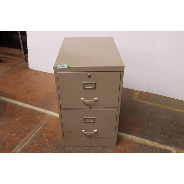 *2-Drawer Metal Office Filing Cabinet - 18  x 27  x 30 