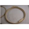 Image 3 : (4) Assorted Needlepoint Hoops