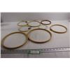 Image 1 : (7) Assorted Needlepoint Hoops