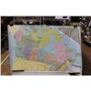 Image 1 : *Laminated Randy McNally Map of Canada