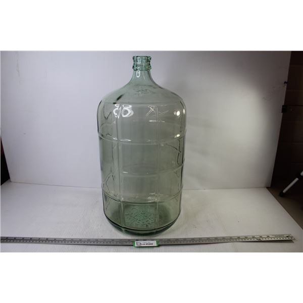 6 Gallon Green Glass Carboy