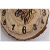 Image 3 : Horse Wooden Clock - Untested