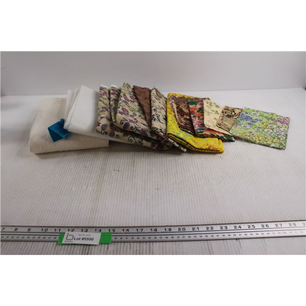 Assorted Floral Fabrics