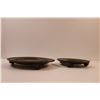 Image 10 : (4) Etain (Pewter) Trinket Dishes/Boxes, (2) Footed Plates/Dishes & (2) Oil/Vinegar Bottles w/Lids