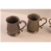 Image 3 : The Wilton Co. Cast Aluminium Goblets, Pot, Sugar Dish w/Lid & Beer Stein
