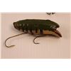 Image 6 : (4) Vintage Plug Fishing Lures (2- Wooden Repainted Or Paintless of Unknown Manufacturer, 1- 7.5" Ho