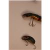 Image 10 : (4) Vintage Wooden Plug/Jointed Fishing Lures (1- Lucky Strike, Others Unknown Manufacturer as they 