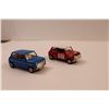 Image 3 : (2) 1989 1:36 Scale Die Cast Corgi Mini Coopers