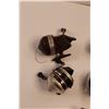 Image 2 : (5) Vintage Fishing Reels of Various Styles & Condition - Zebco, Fisher 7 Intrepid, Roddy, Shakespea