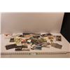 Image 1 : Misc. Literature, Vintage Post Cards, RAW Rolling Papers, Utility Knife, Coaters, Photographs, etc.