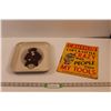 Image 1 : Tin Sign "Caution" & Kodak "150th Anniversary" of Photograph Tray