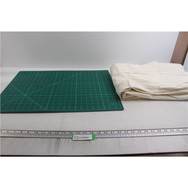 Drapery Liner Fabric, Cutting Mat