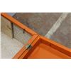 Image 5 : *Orange Vinyl Vintage Storage Box - 21" x 16" x 15" H