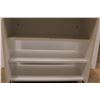 Image 2 : *White Shelf Unit on Casters - 28" x 14" x 26" H