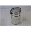 Image 3 : Vintage Canning Jars - (1) Bally CW Zinc Lid - (2) Perfect Seal Pint Jars C/W Wired Lids