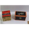 Image 3 : (2) Vintage Tins (Alpha Dustless Crayons, Bovril Cubes),(12+) Vintage Post Cards & Package of Printe