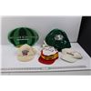 Image 1 : (2) Saskatchewan Rough Riders Fan Head Wear (Foam Watermelon Head, Inflatable Helmet - Untested) & (