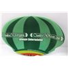 Image 2 : (2) Saskatchewan Rough Riders Fan Head Wear (Foam Watermelon Head, Inflatable Helmet - Untested) & (