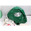 Image 4 : (2) Saskatchewan Rough Riders Fan Head Wear (Foam Watermelon Head, Inflatable Helmet - Untested) & (