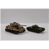 Image 2 : (2) Die Cast Tanks ( Corgi Tiger 1 - Missing Tracks & Unknown)