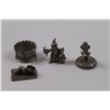 Image 2 : (4 pcs) Fine Pewter Knick-Knacks