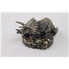 Image 2 : WAPW Pewter Collectable Figure/Statue - "Triceratops"