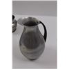 Image 9 : Silver Plated Pitcher, Goblet, Tray and Lid, Aluminium Pitcher - Made in Italy, Stainless Steel Cup 