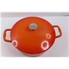 Image 2 : 12", 6.6L Lagostina Cast Iron Enameled Dutch Oven