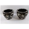 Image 5 : (2) Asian Crane Planters/Pots